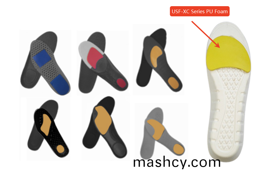PU泡棉在鞋垫(dian)中的应(ying)用 