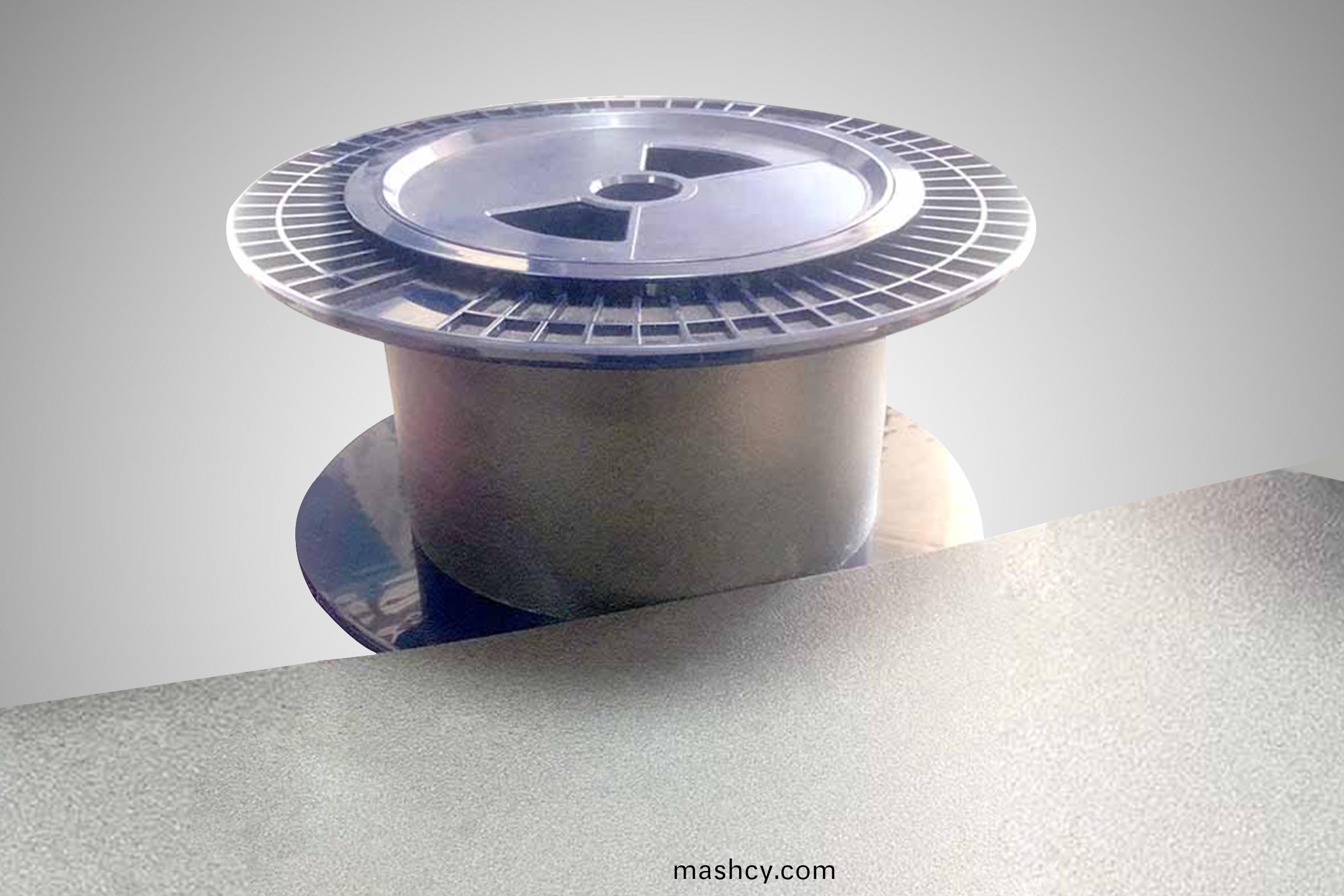 Optical fiber winding reel